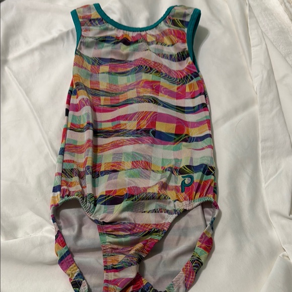 Colorful Patterned leotard - Picture 1 of 4